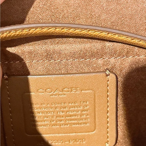 Coach Klare Crossbody In Signature Canvas - Picture 8 of 9